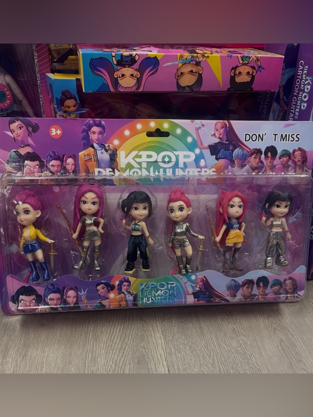K-pop demon hunters Kids Toy Doll Set - Assorted Colors